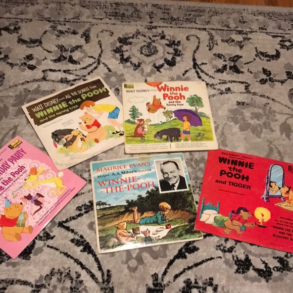 Host Pick Bundle of Vintage Disney Winnie the Pooh Vinyls - Picture 1 of 13